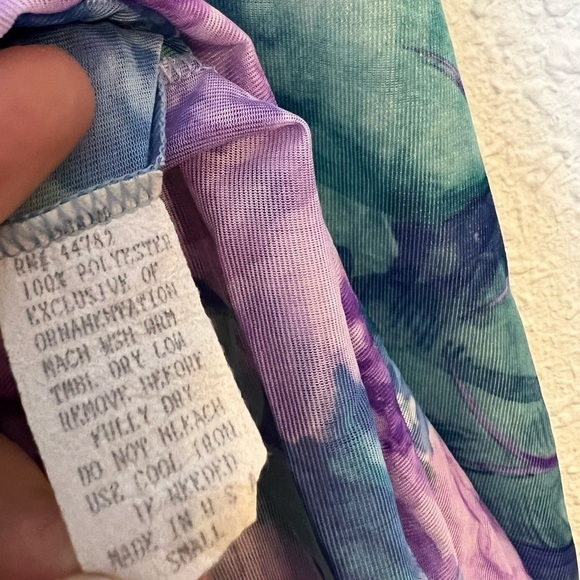 Vintage Feather Bed Intimates Slip Dress and Kimono Floral Pajama Small - Picture 4 of 6